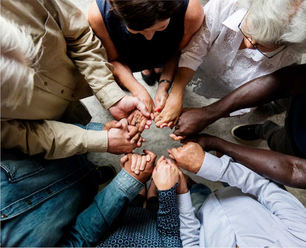 Circle of hands